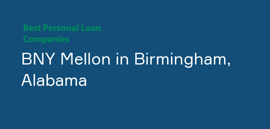 BNY Mellon in Alabama, Birmingham