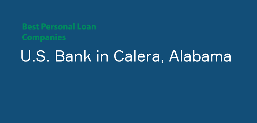 U.S. Bank in Alabama, Calera