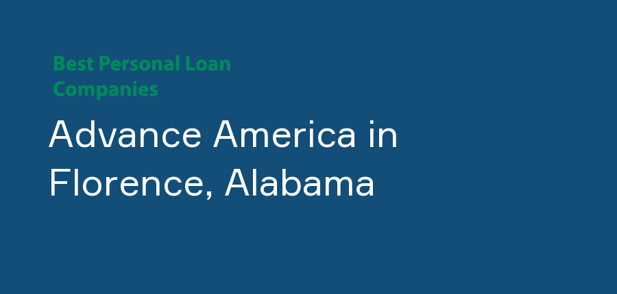 Advance America in Alabama, Florence