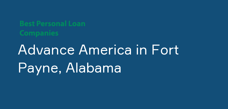 Advance America in Alabama, Fort Payne