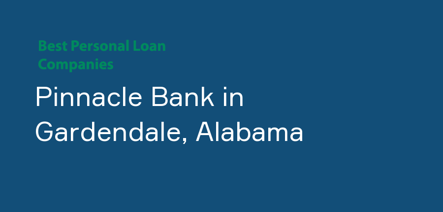 Pinnacle Bank in Alabama, Gardendale