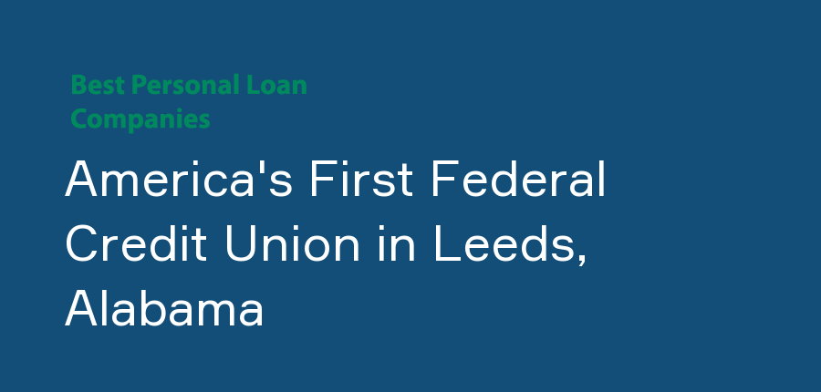 America's First Federal Credit Union in Alabama, Leeds