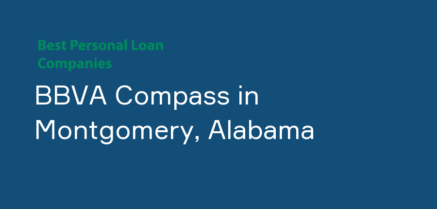 BBVA Compass in Alabama, Montgomery