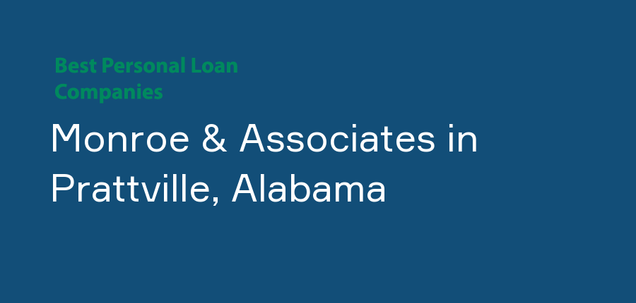 Monroe & Associates in Alabama, Prattville