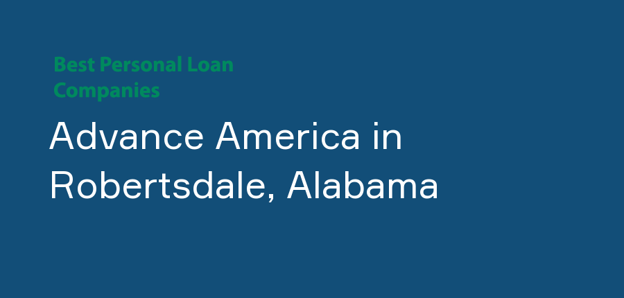 Advance America in Alabama, Robertsdale