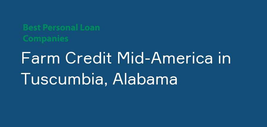 Farm Credit Mid-America in Alabama, Tuscumbia