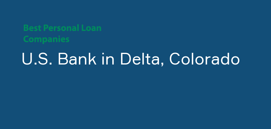 U.S. Bank in Colorado, Delta