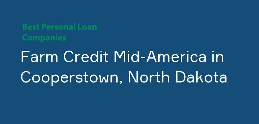 Farm Credit Mid-America in North Dakota, Cooperstown