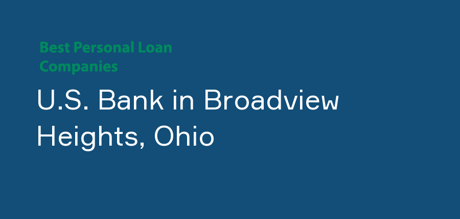 U.S. Bank in Ohio, Broadview Heights