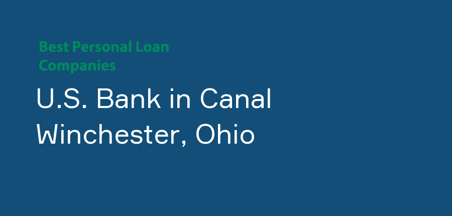 U.S. Bank in Ohio, Canal Winchester