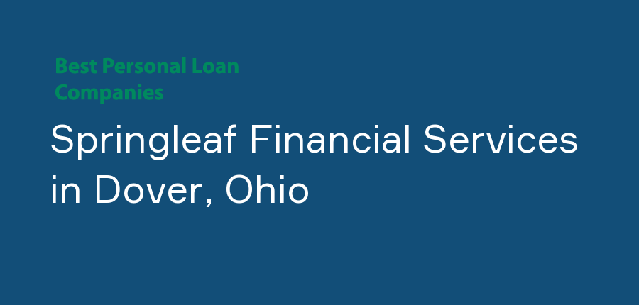 Springleaf Financial Services in Ohio, Dover