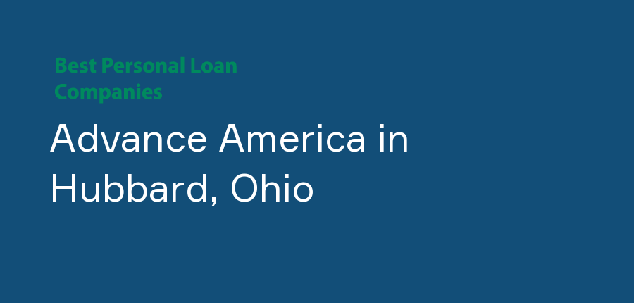 Advance America in Ohio, Hubbard