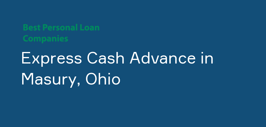 Express Cash Advance in Ohio, Masury