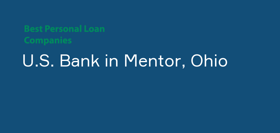 U.S. Bank in Ohio, Mentor