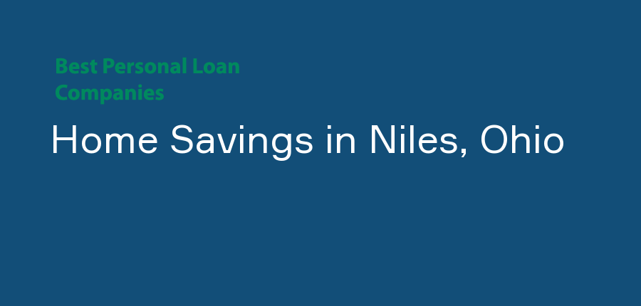 Home Savings in Ohio, Niles