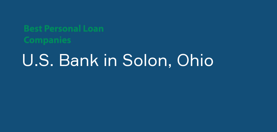 U.S. Bank in Ohio, Solon