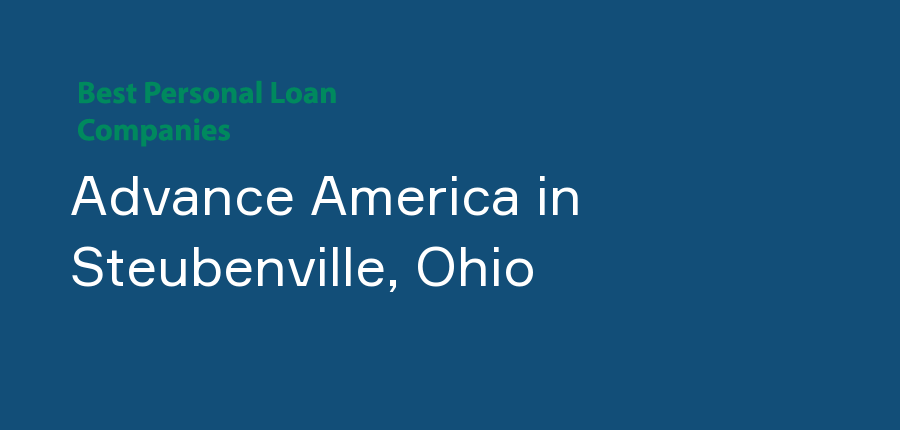 Advance America in Ohio, Steubenville