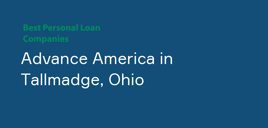 Advance America in Ohio, Tallmadge