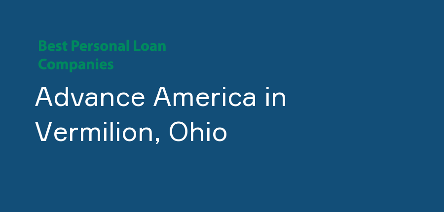 Advance America in Ohio, Vermilion