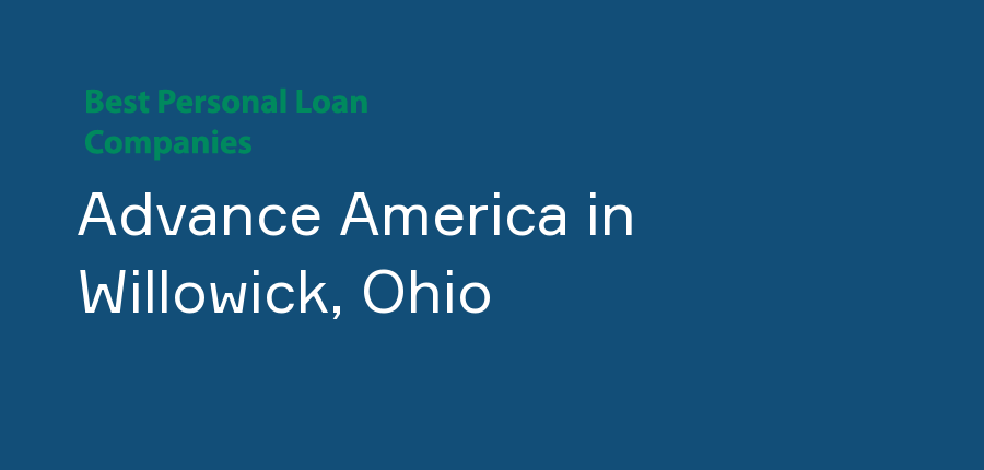 Advance America in Ohio, Willowick