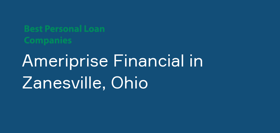 Ameriprise Financial in Ohio, Zanesville