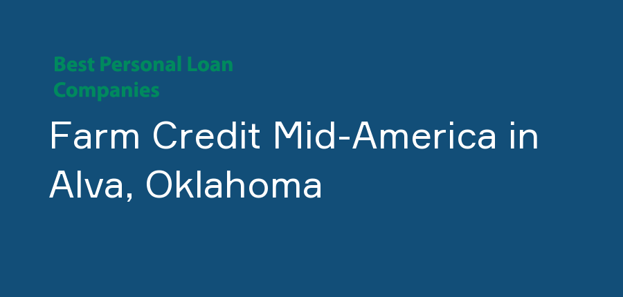 Farm Credit Mid-America in Oklahoma, Alva