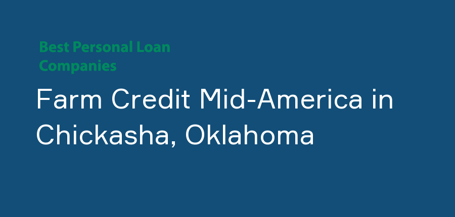 Farm Credit Mid-America in Oklahoma, Chickasha