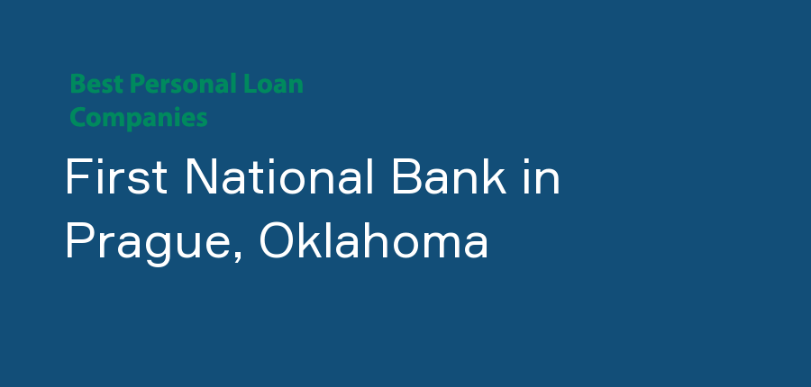 First National Bank in Oklahoma, Prague