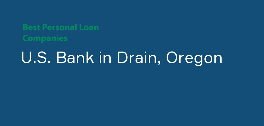 U.S. Bank in Oregon, Drain