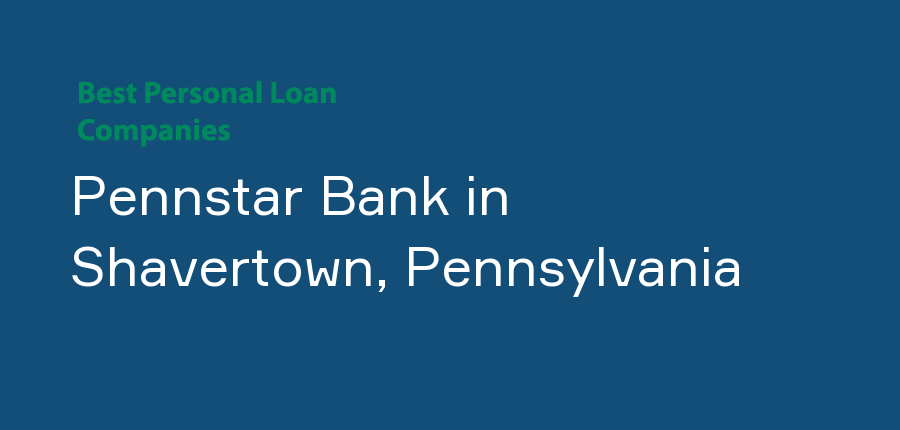 Pennstar Bank in Pennsylvania, Shavertown