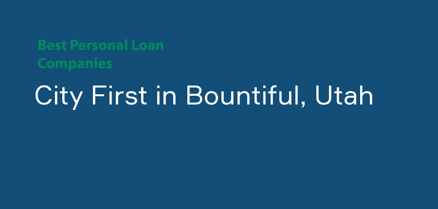 City First in Utah, Bountiful