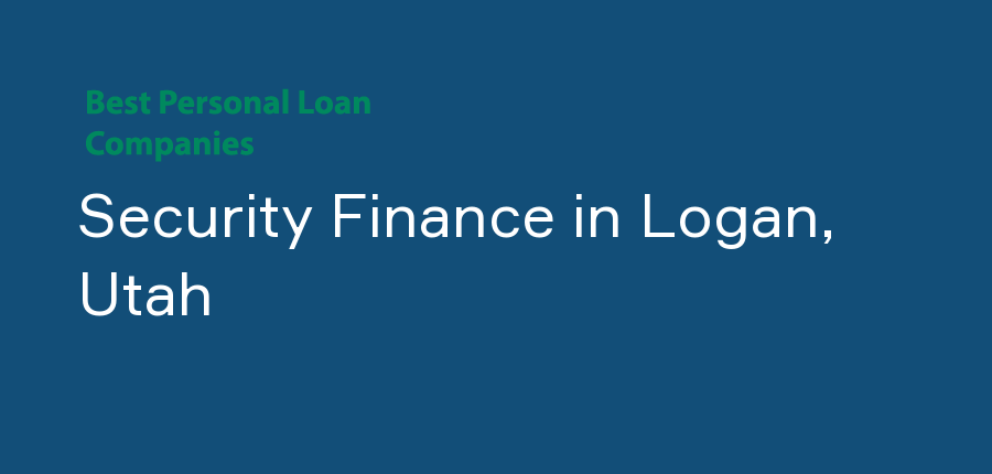 Security Finance in Utah, Logan