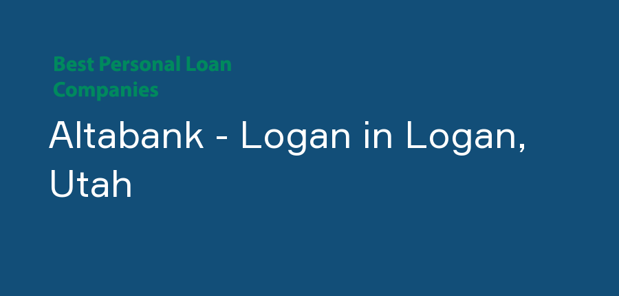 Altabank - Logan in Utah, Logan