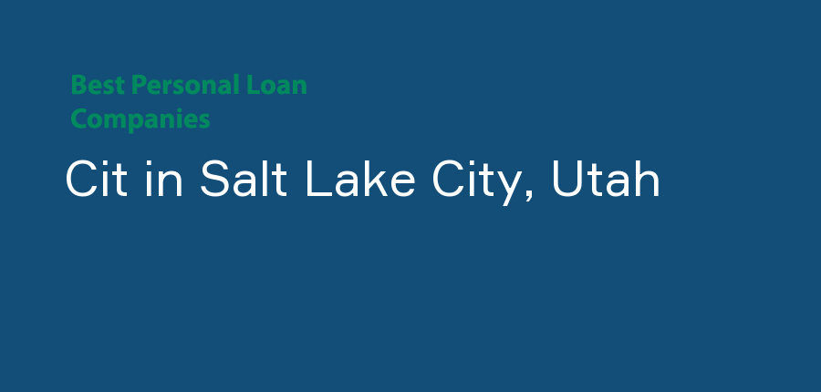 Cit in Utah, Salt Lake City