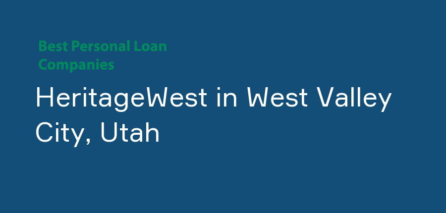 HeritageWest in Utah, West Valley City