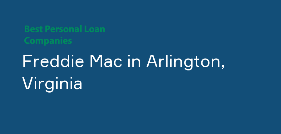 Freddie Mac in Virginia, Arlington