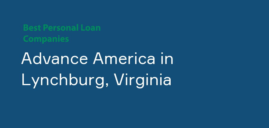 Advance America in Virginia, Lynchburg