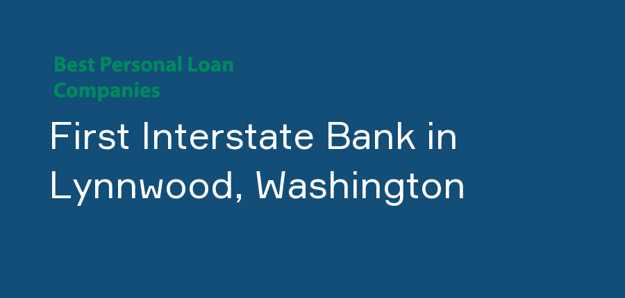 First Interstate Bank in Washington, Lynnwood