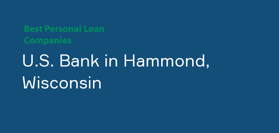 U.S. Bank in Wisconsin, Hammond