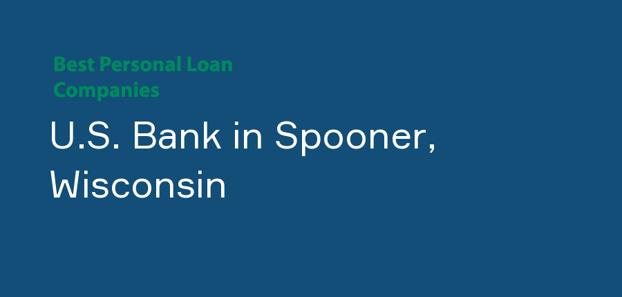 U.S. Bank in Wisconsin, Spooner